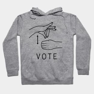 Vote ASL Hoodie